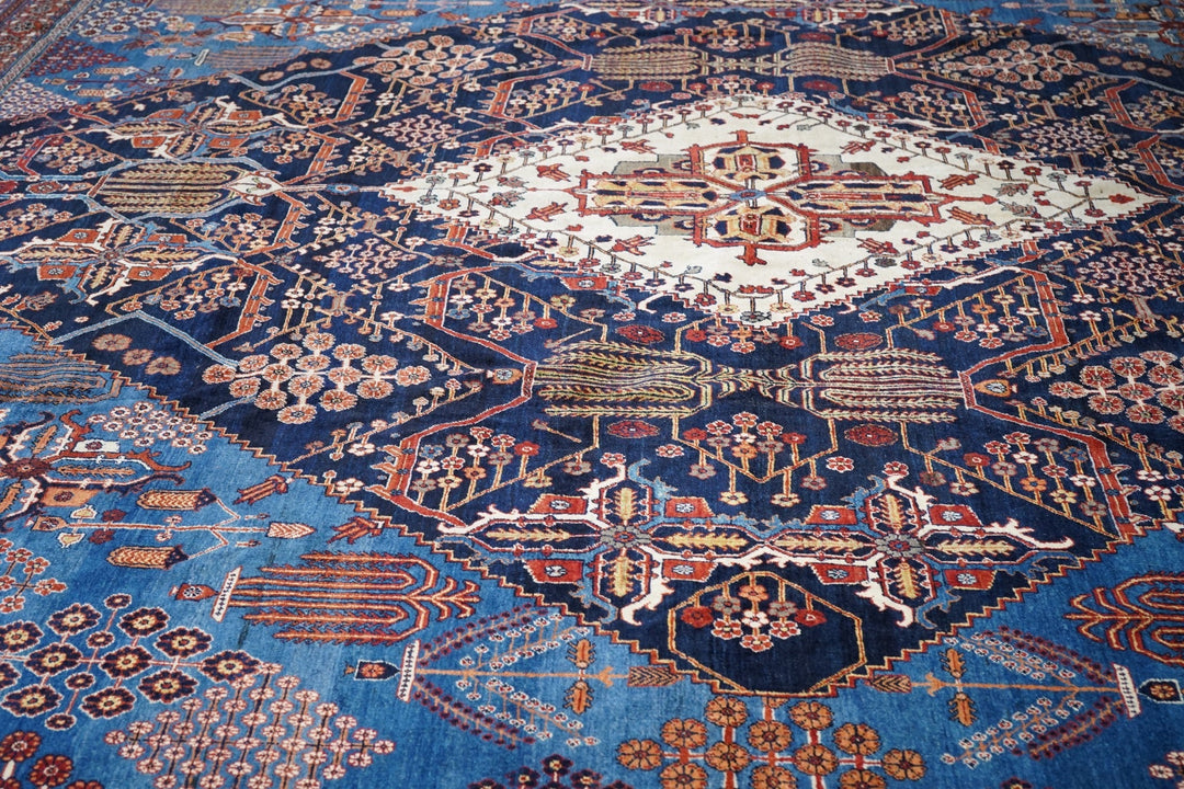 Antique Joshaghan (one of pair) Rug 15'2'' x 15'8''