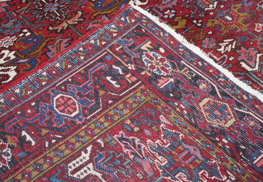 Vintage Heriz Rug 8'1'' x 11'3''