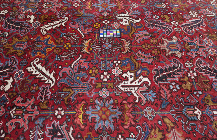 Vintage Heriz Rug 8'1'' x 11'3''