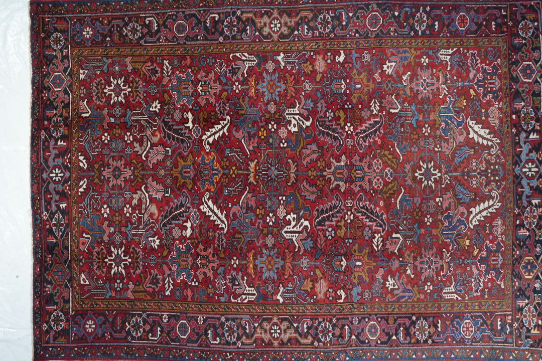 Vintage Heriz Rug 8'1'' x 11'3''