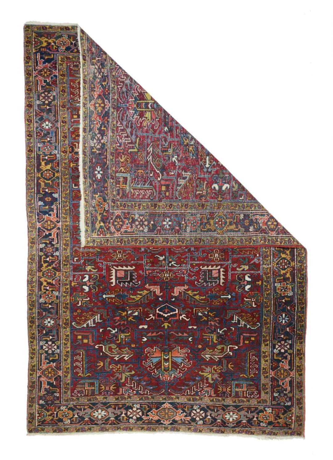 Vintage Heriz Rug 6'7'' x 9'9''