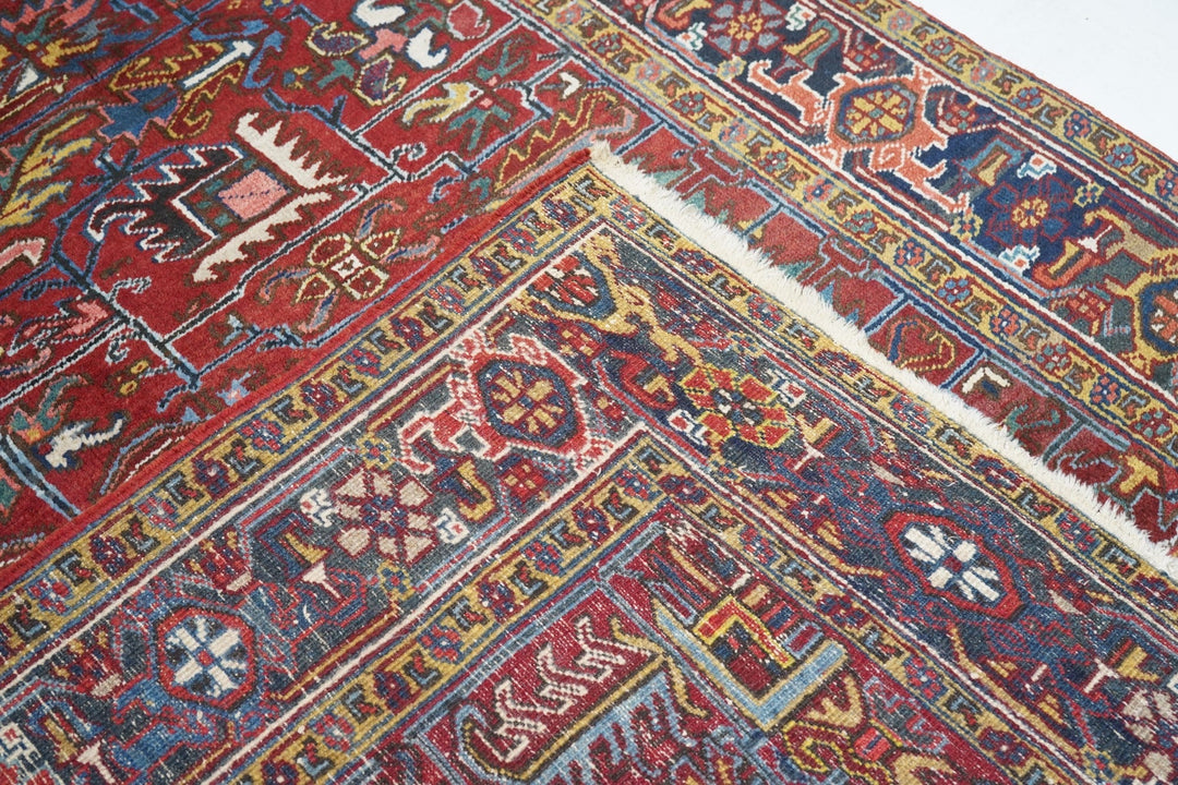 Vintage Heriz Rug 6'7'' x 9'9''