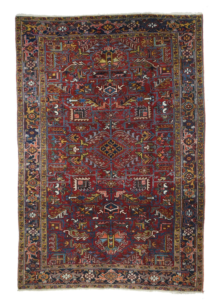 Vintage Heriz Rug 6'7'' x 9'9''