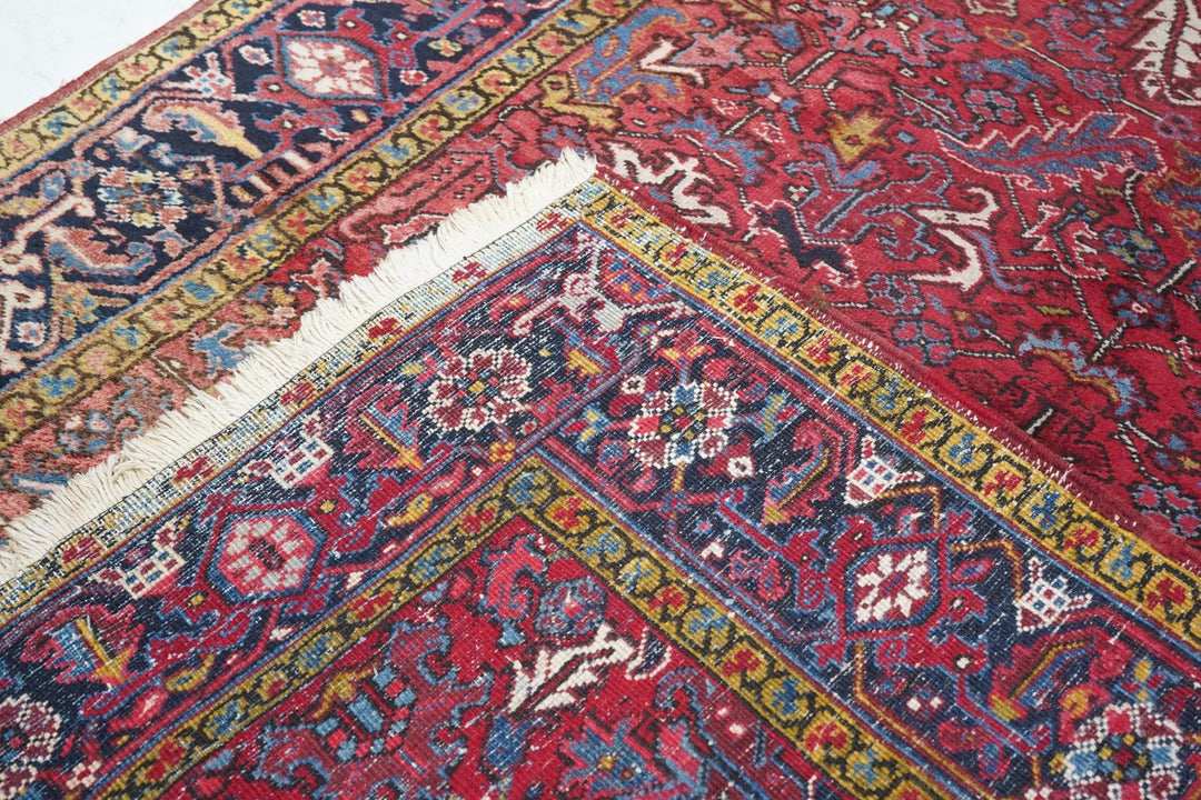 Antique Heriz Rug 6'6'' x 8'7''