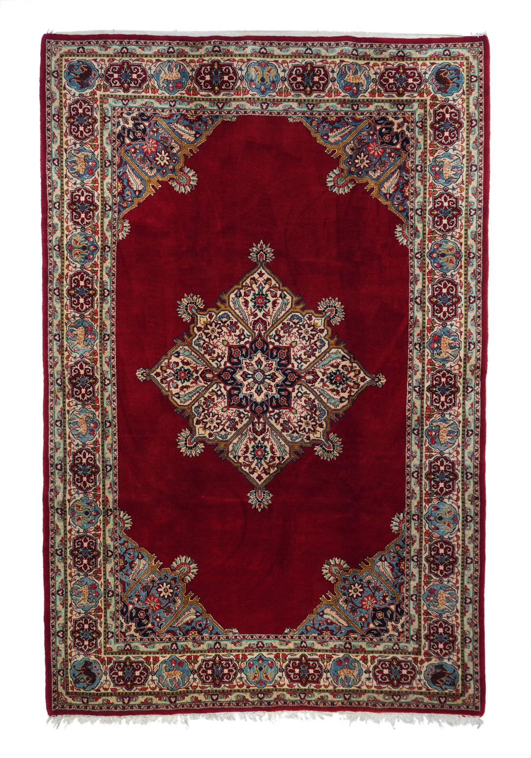 Vintage Sarouk Rug 7' x 10'9''