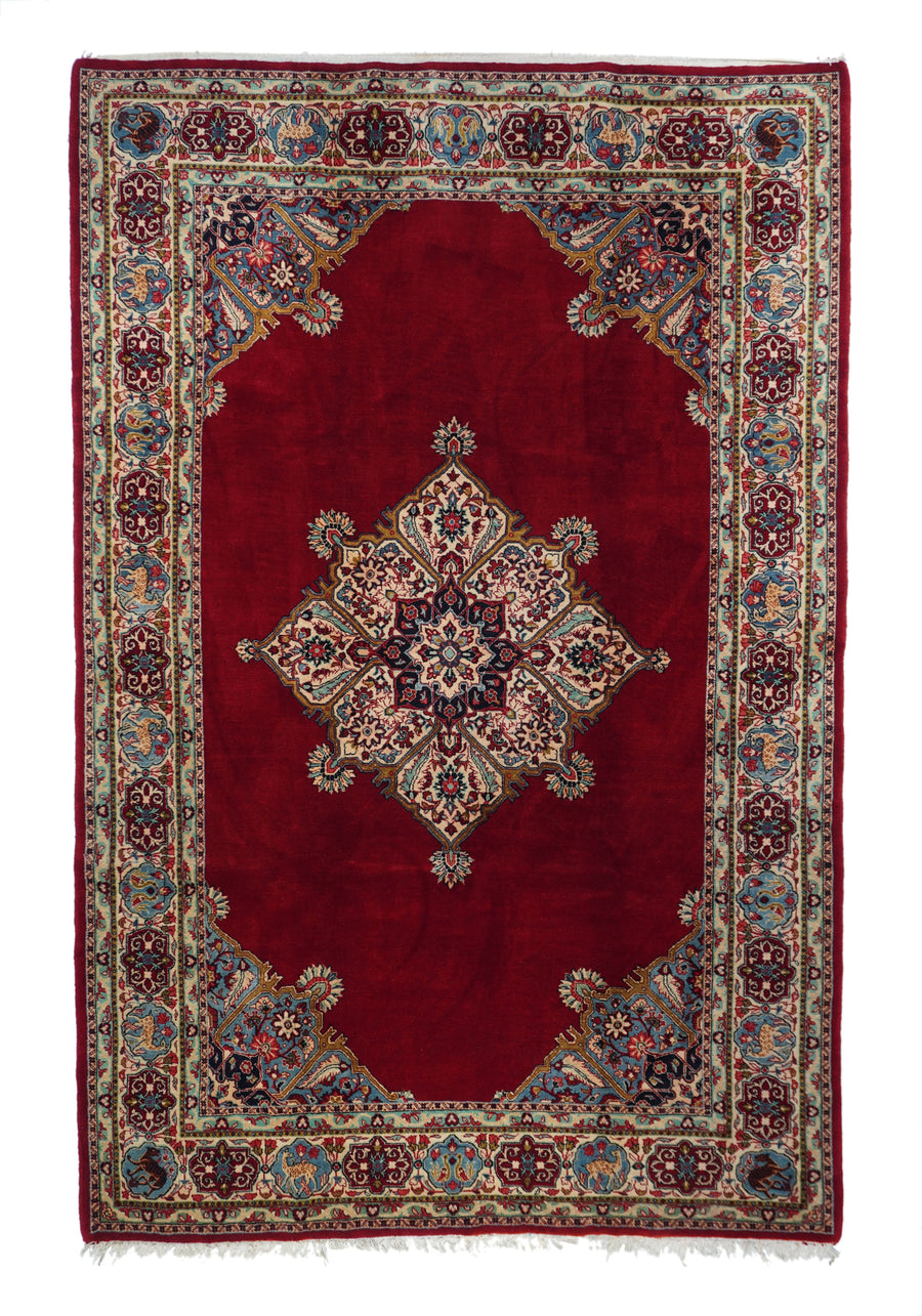 Vintage Sarouk Rug 7' x 10'9''