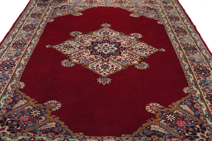 Fine Antique Persian Sarouk Rug 7' x 10'9''