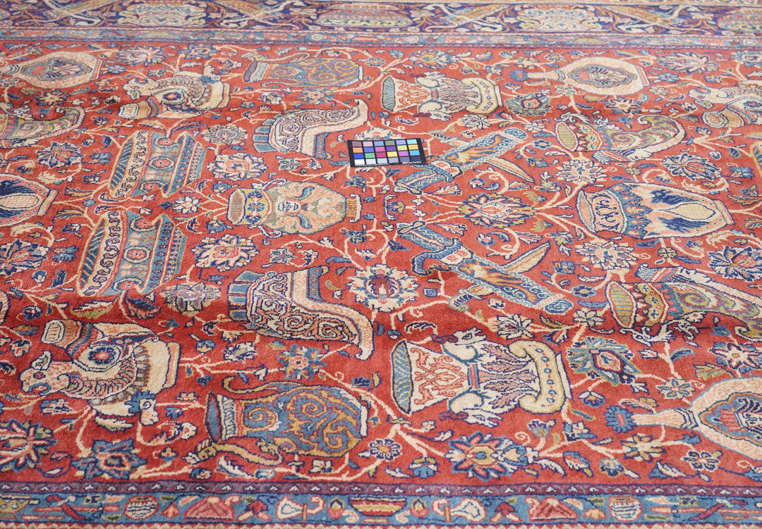 Fine Antique Persian Sarouk Rug 6'11'' x 10'11''