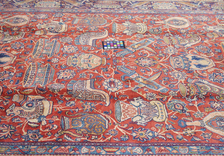 Fine Antique Persian Sarouk Rug 6'11'' x 10'11''