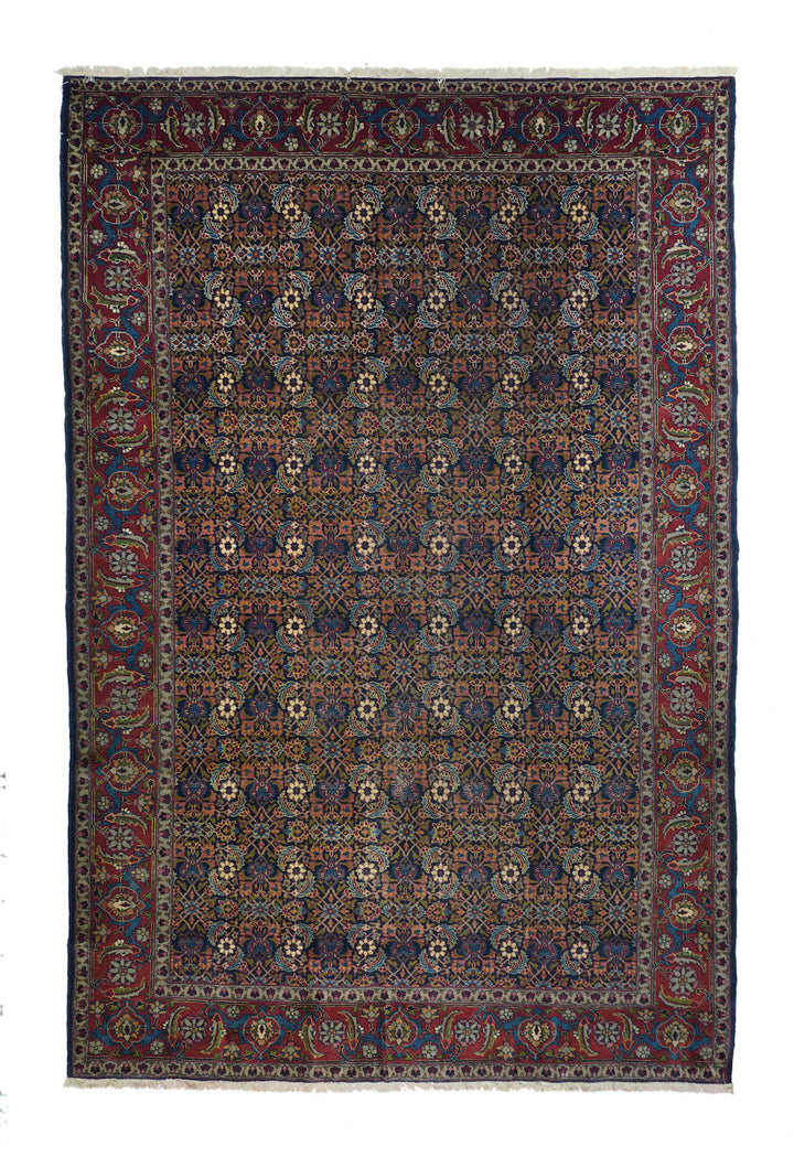 Semi Antique Tabriz Rug 7'4'' x 11'7''