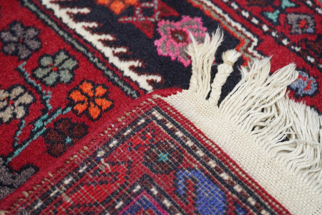 Vintage Bijar Rug 4'6'' x 8'0"