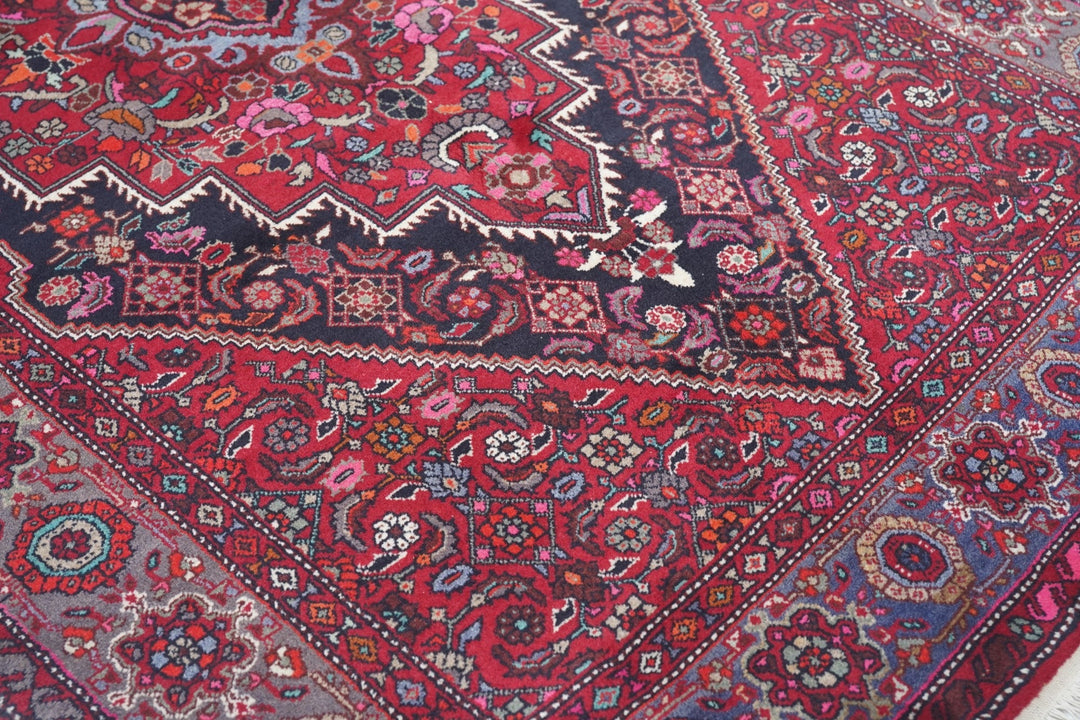 Vintage Bijar Rug 4'6'' x 8'0"