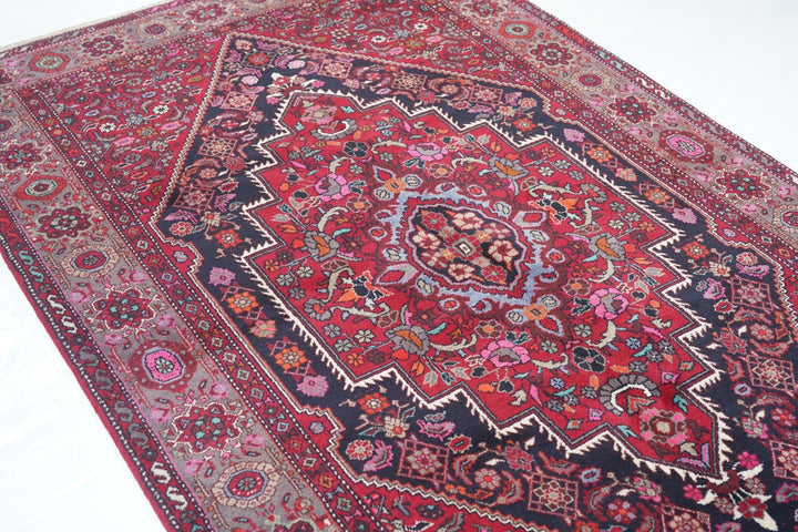 Vintage Bijar Rug 4'6'' x 8'0"