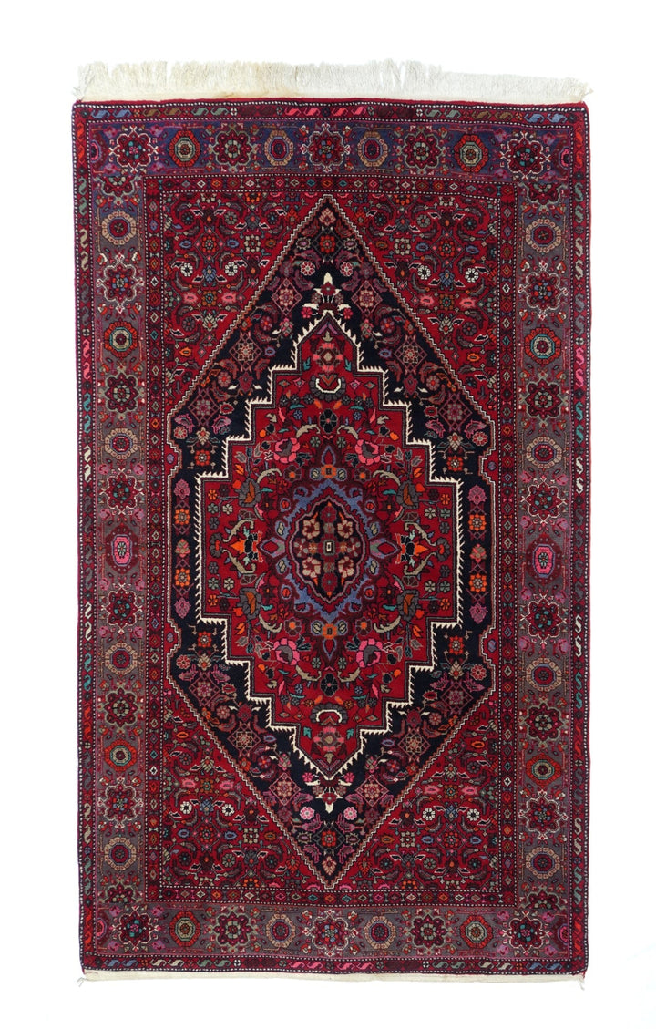 Vintage Bijar Rug 4'6'' x 8'