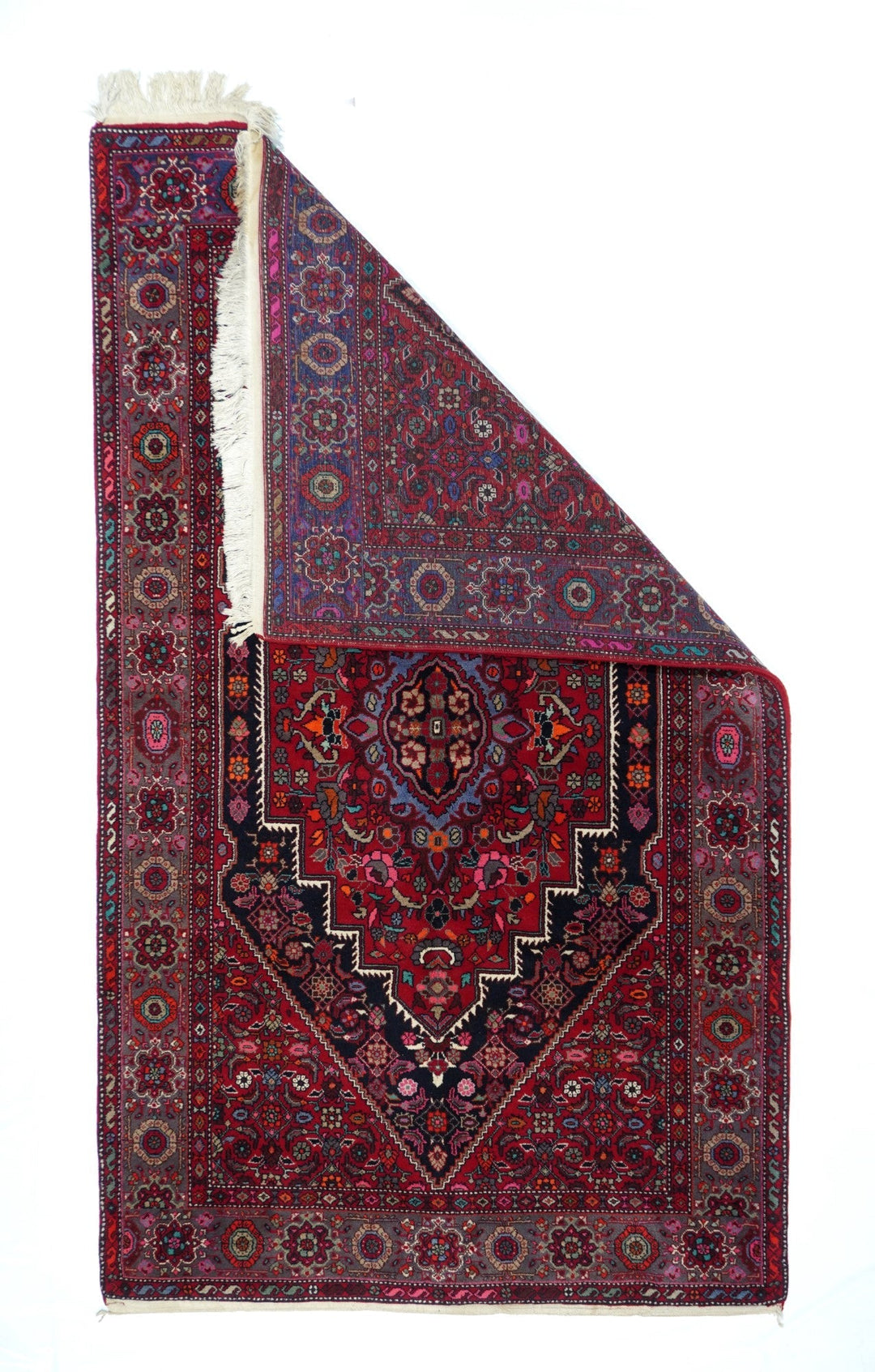 Vintage Bijar Rug 4'6'' x 8'0"