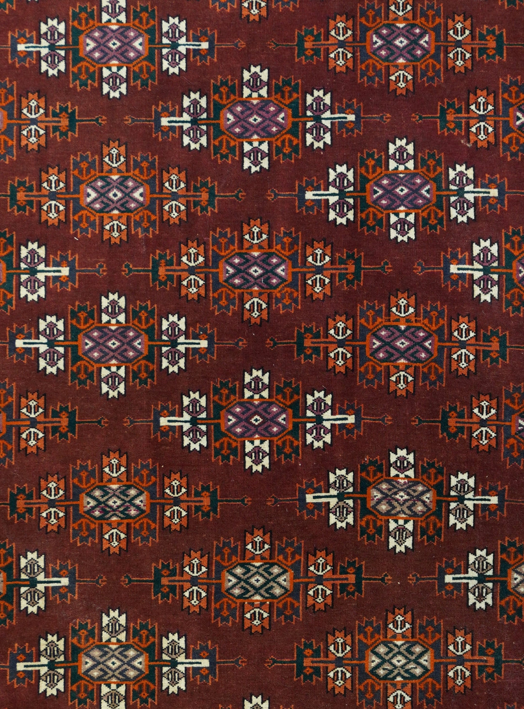 Antique Turkmen Rug 4'4'' x 6'2''