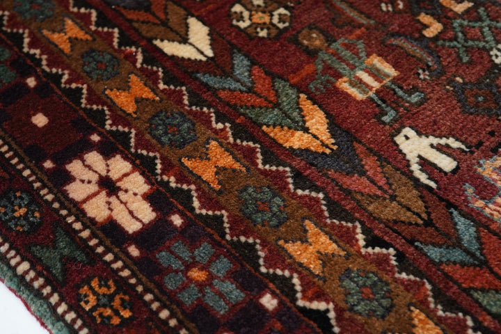 Vintage Bidjar Rug 4'1'' x 6'4''