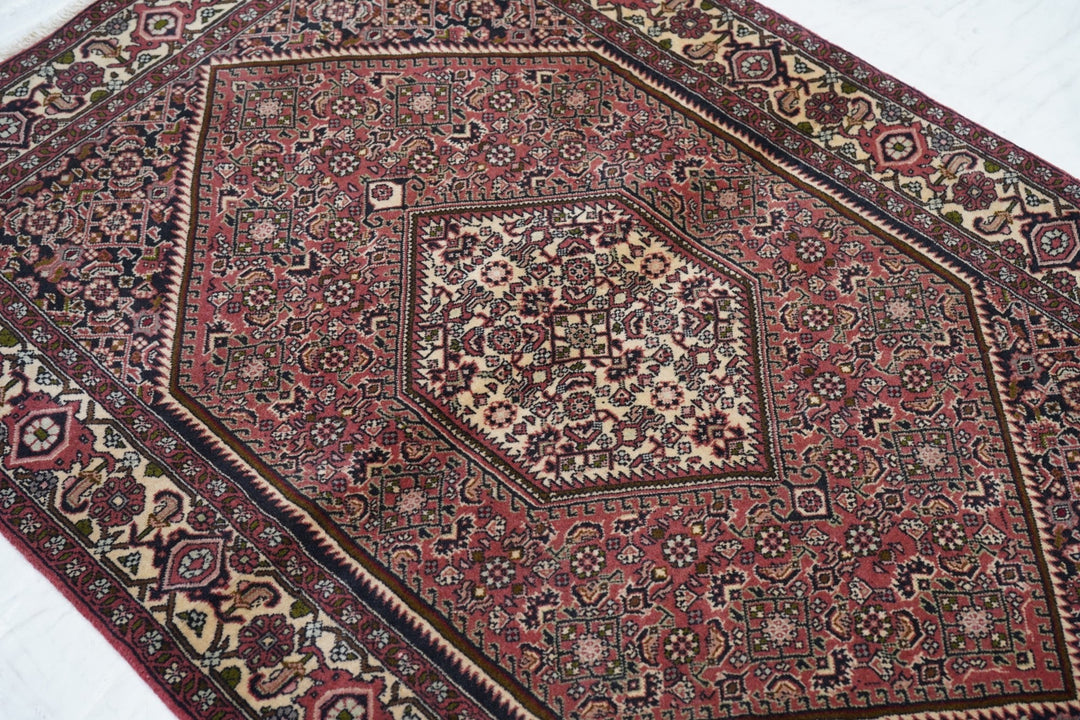 Vintage Bidjar Rug 3'8'' x 5'3''