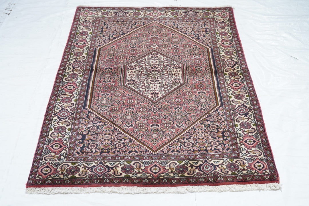 Vintage Bidjar Rug 3'8'' x 5'3''