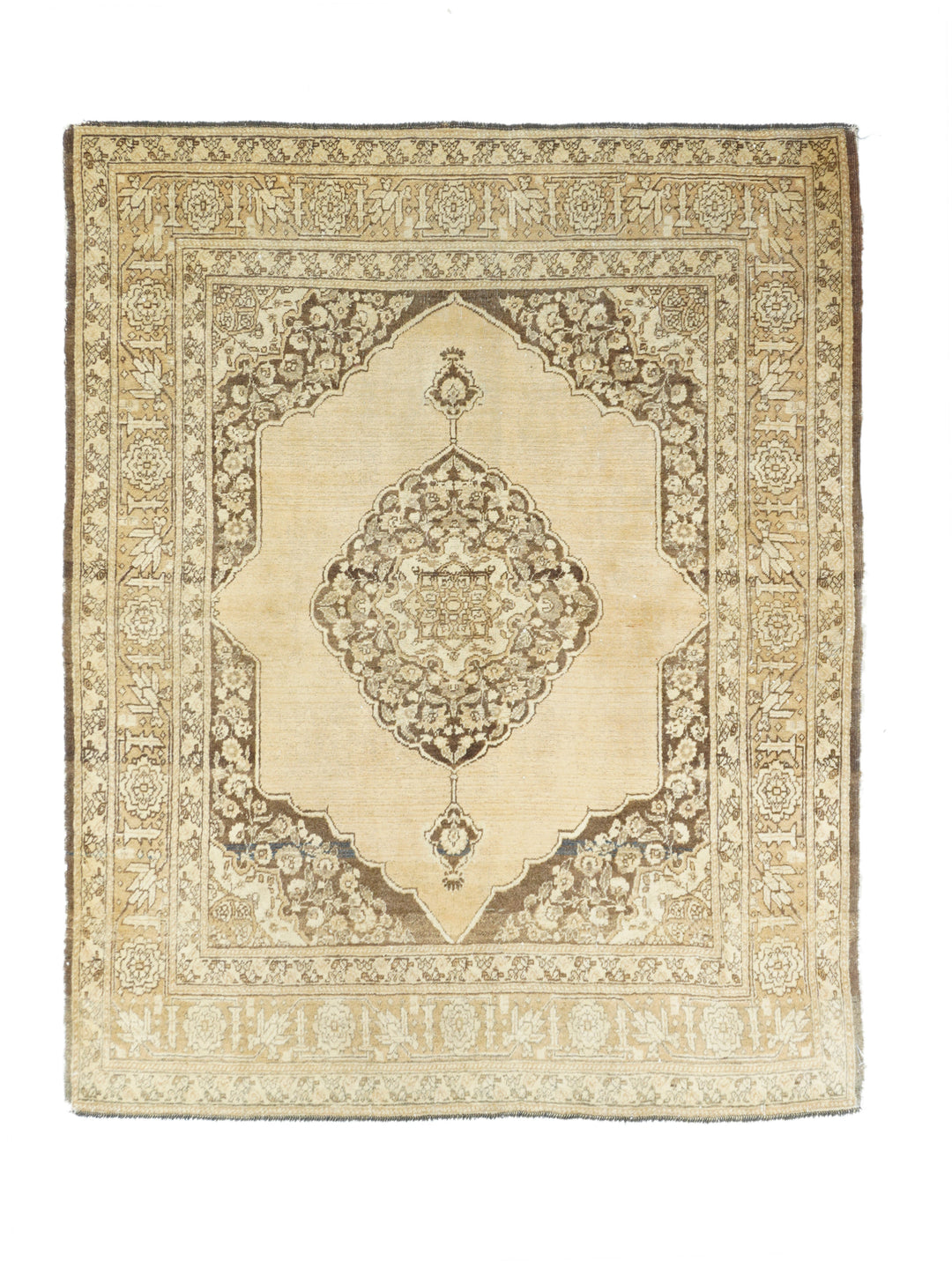 Antique Tabriz Rug 4'0'' x 5'0''