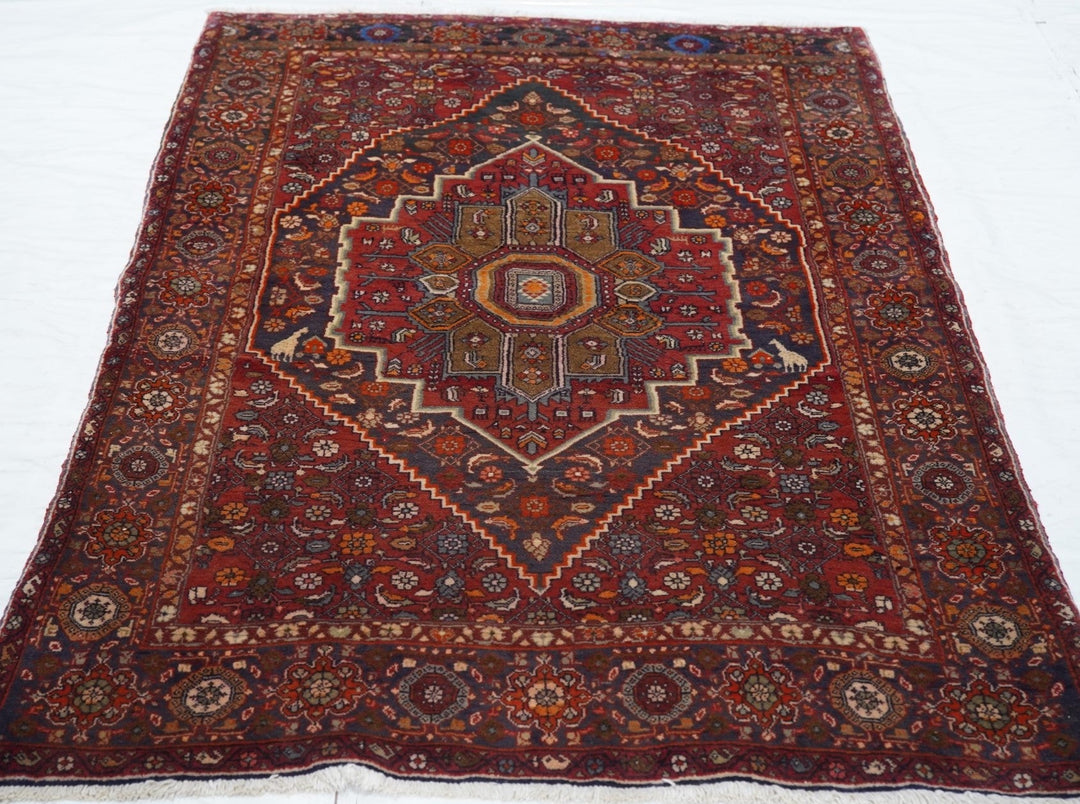 Vintage Bidjar Rug 3'11'' x 6'1''