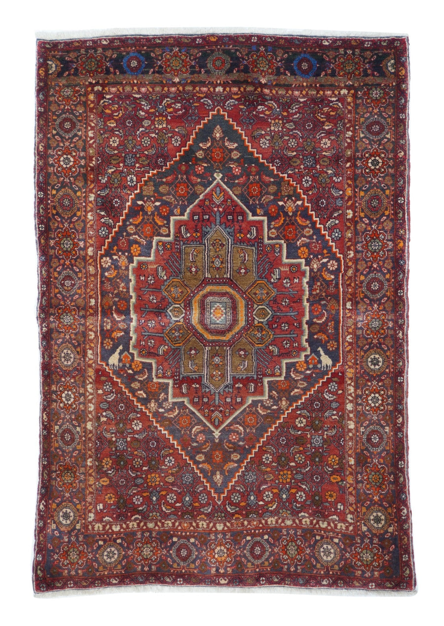 Vintage Bidjar Rug 3'11'' x 6'1''