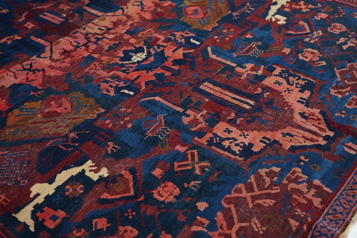 Antique Seikhour Rug 4'4'' x 7'2''