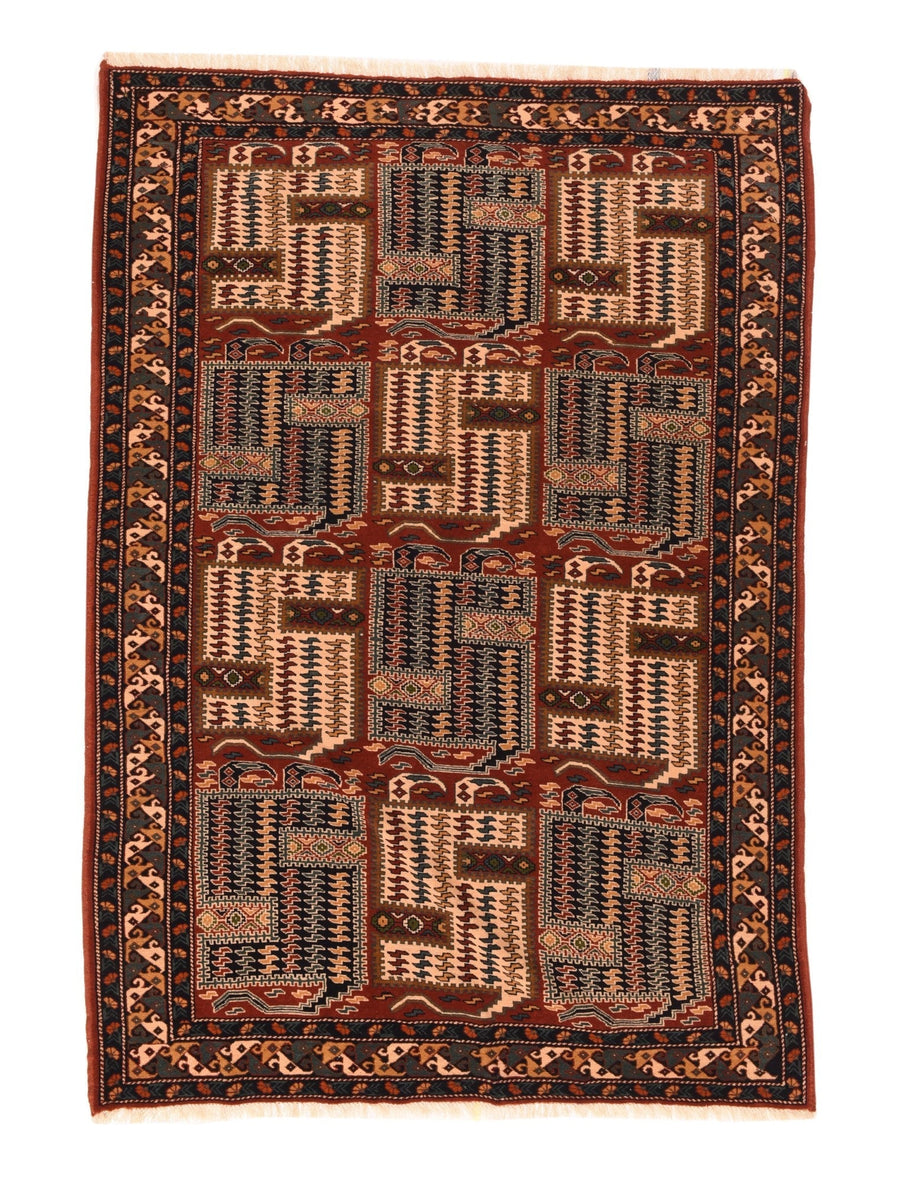 Vintage Ghoochan Rug 4'5'' x 6'7''