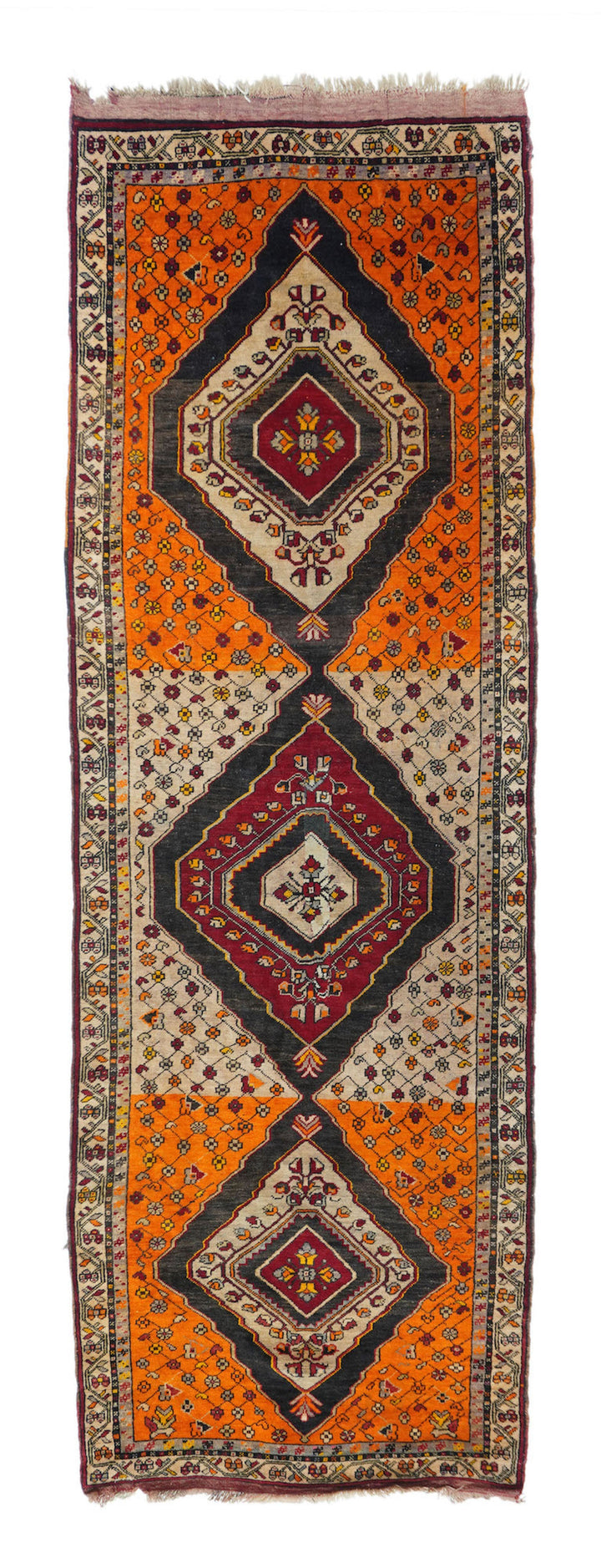 Vintage Tribal Runner 3'6'' x 10'7''