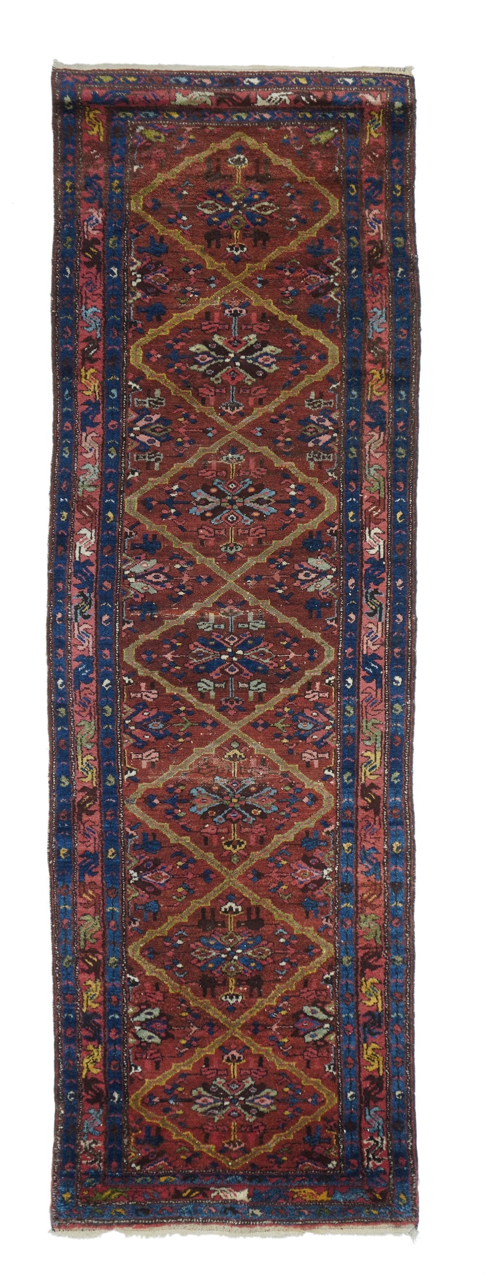 Antique Karajeh Heriz Rug 3'0'' x 9'7''