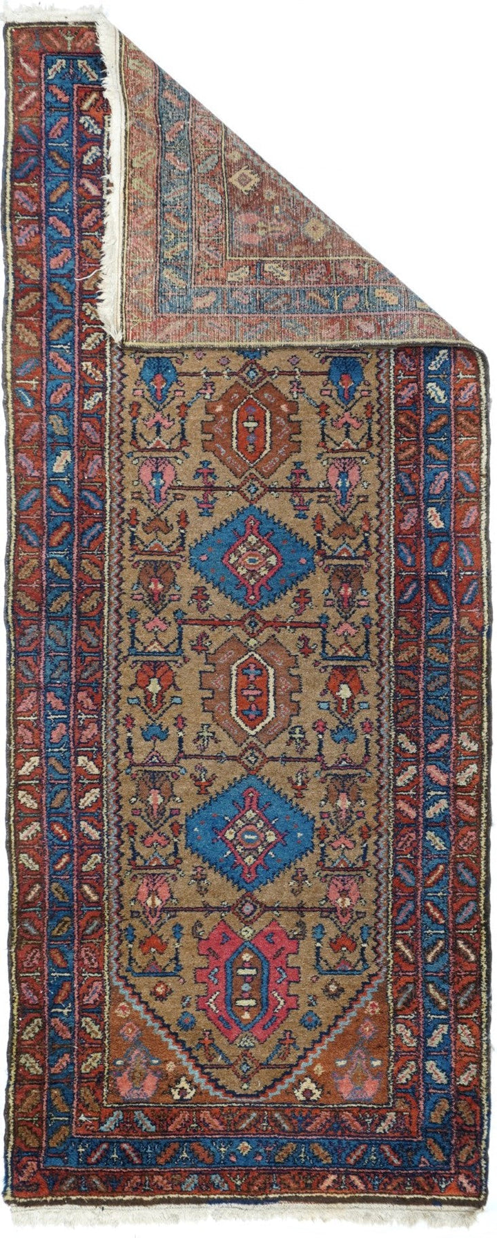 Antique Malayer Rug 3'4'' x 9'0"