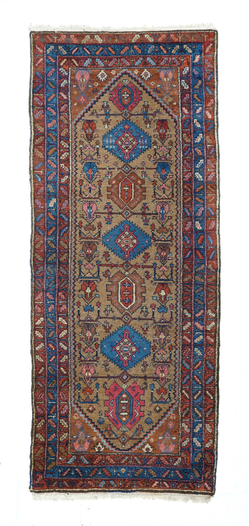 Antique Malayer Rug 3'4'' x 9'