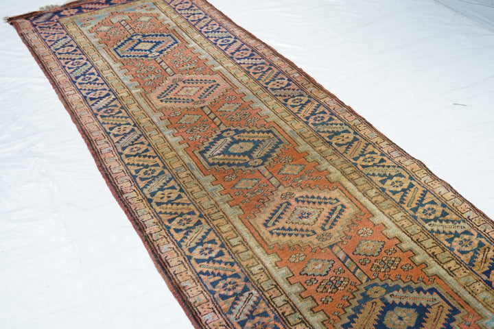 Antique Heriz Rug 3'0'' x 13'0''