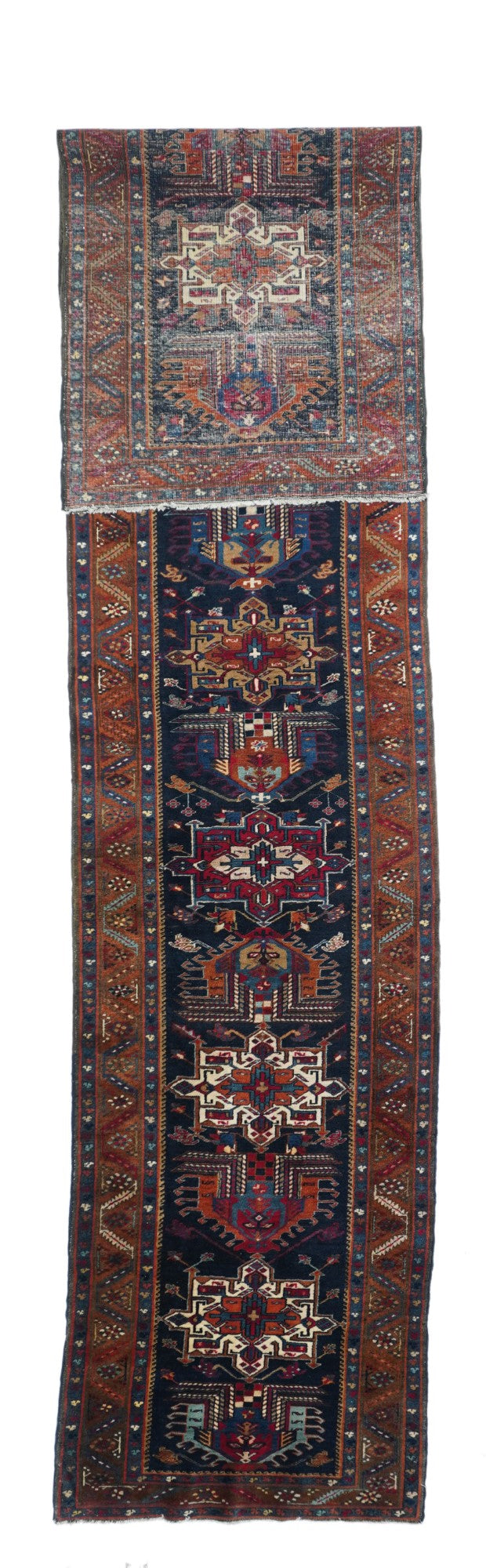 Antique Karajeh Heriz Runner 2'9'' x 14'8''