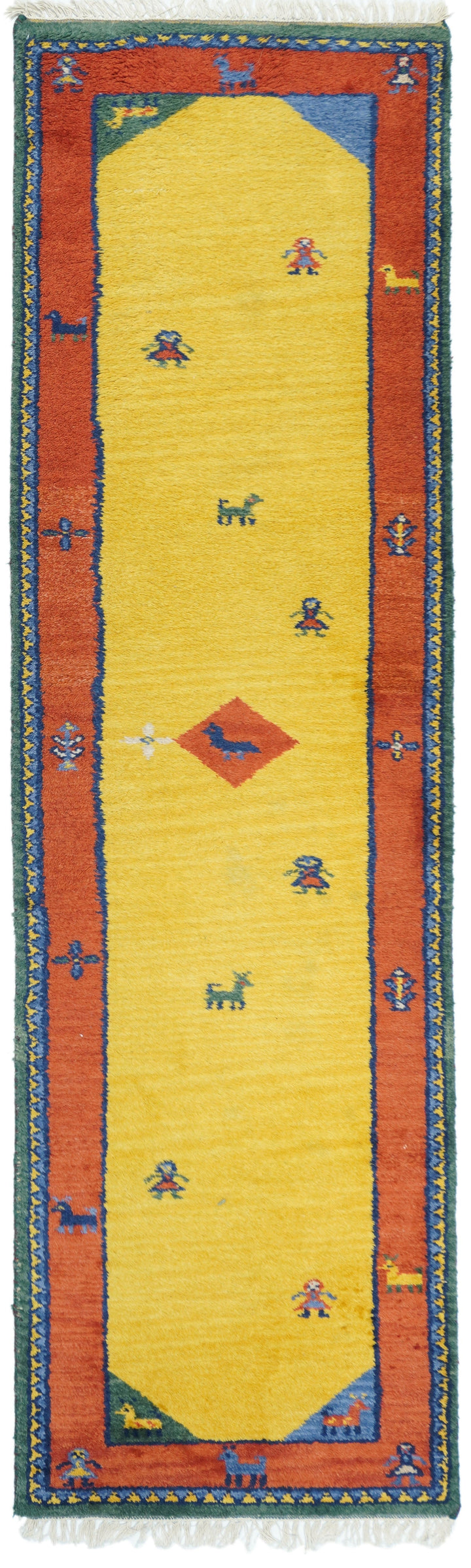 Gabbeh Rug 2'5'' x 9'