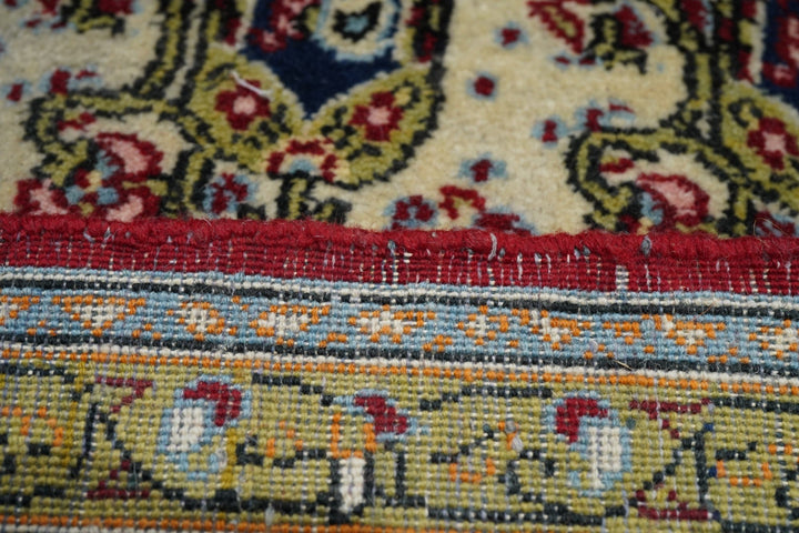 Vintage Persian Qum Rug 4'6'' x 6'7''