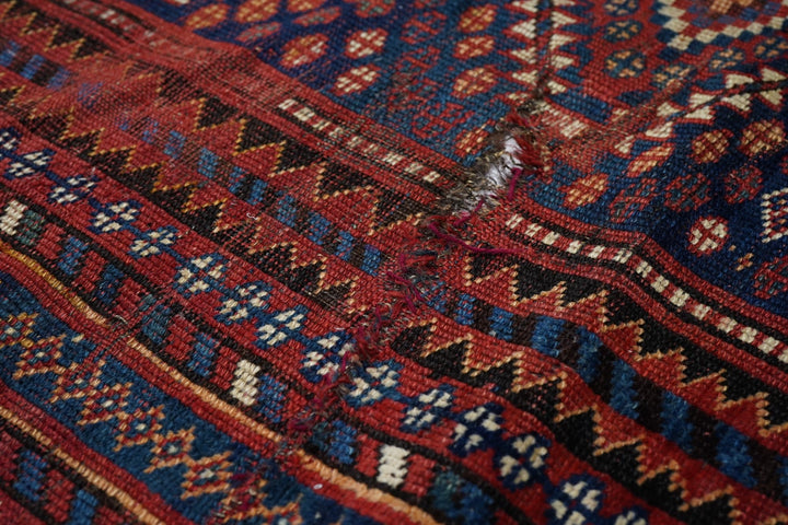 Antique Afshar Rug 5'0'' x 9'7''