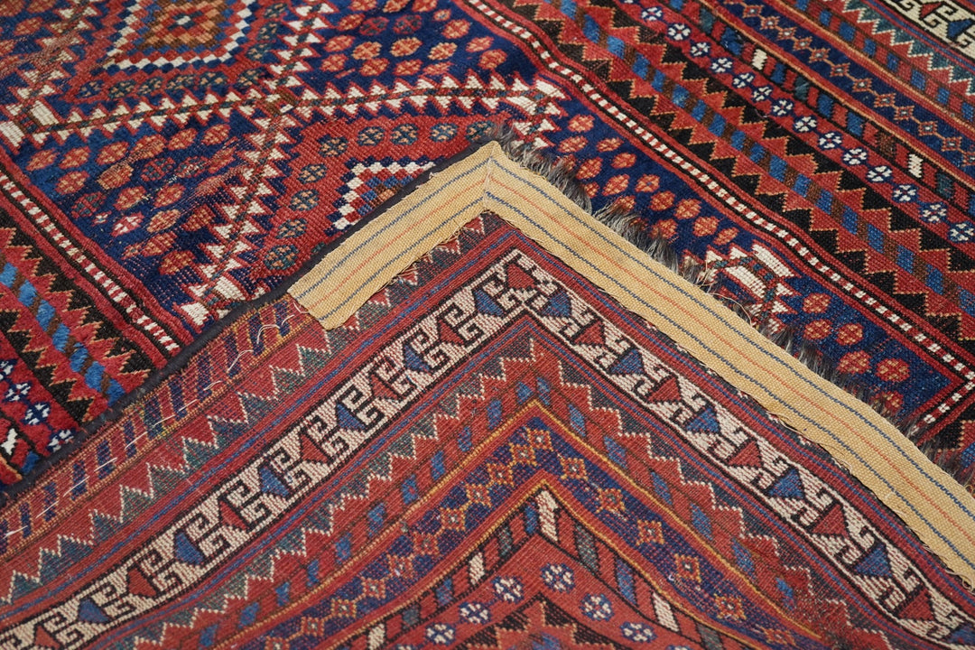 Antique Afshar Rug 5'0'' x 9'7''