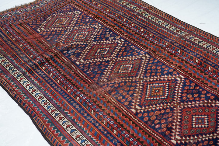 Antique Afshar Rug 5'0'' x 9'7''