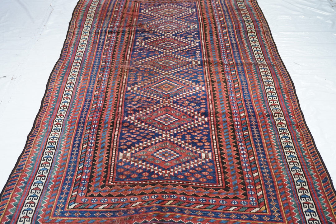 Antique Afshar Rug 5'0'' x 9'7''