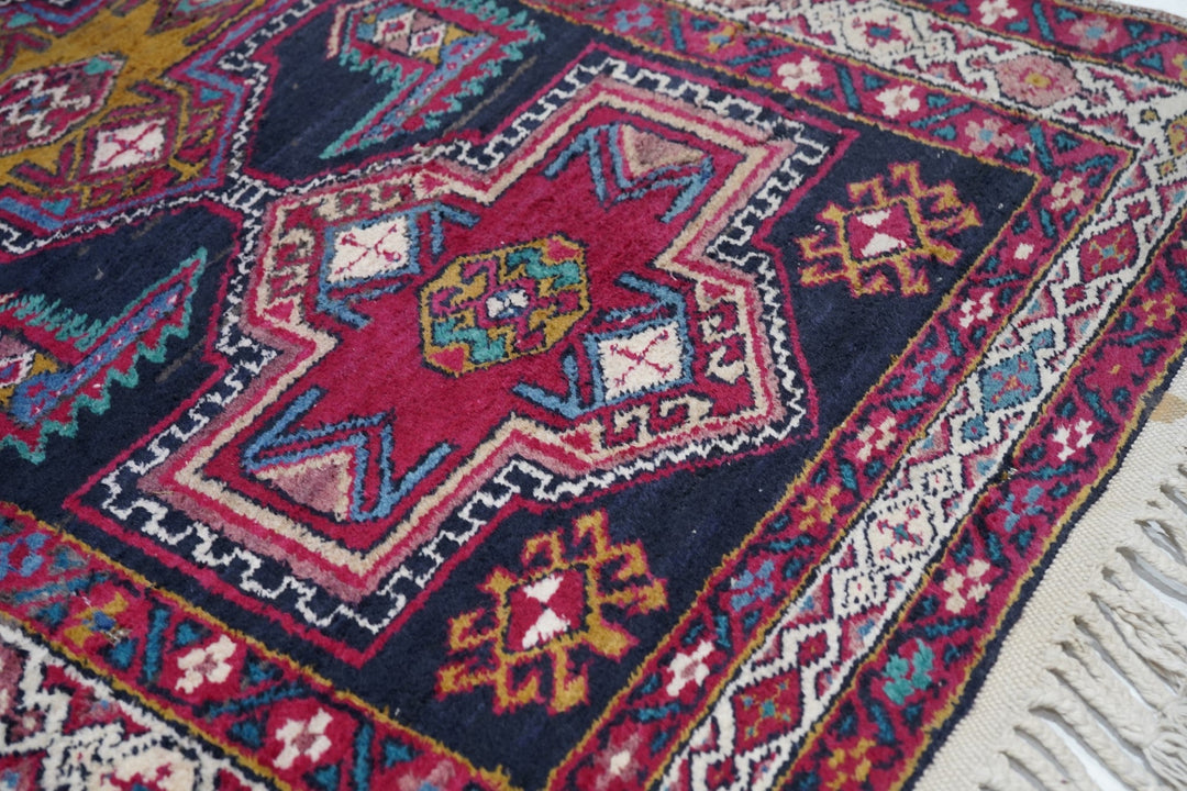 Vintage North West Persian Runner 3'4'' x 10'1''