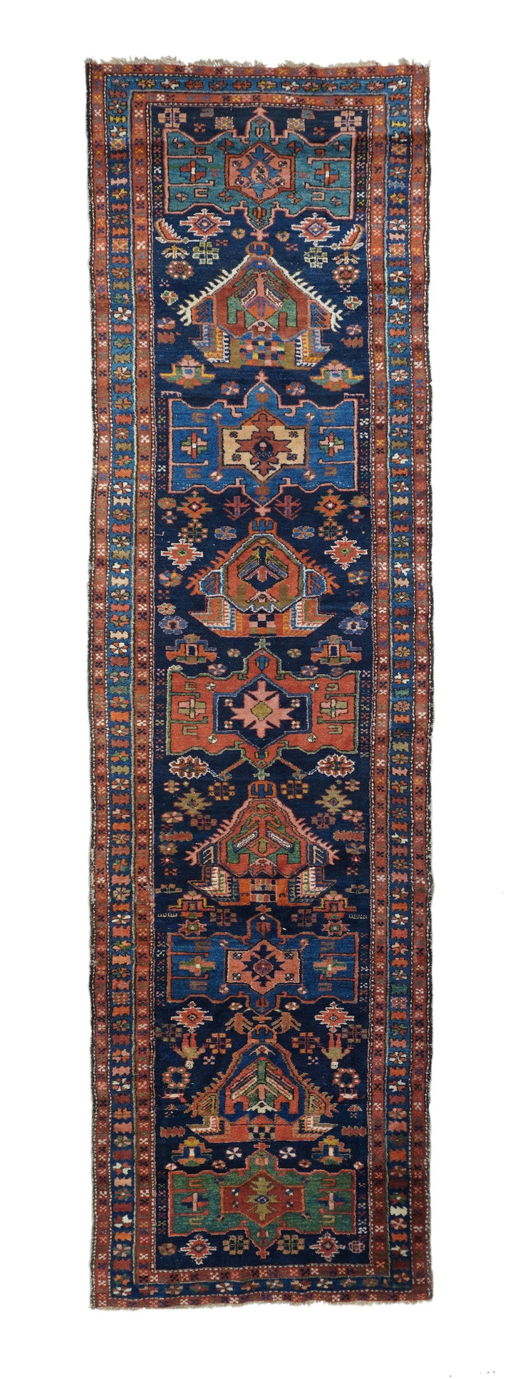 Antique Heriz Rug 3'10'' x 13'6''