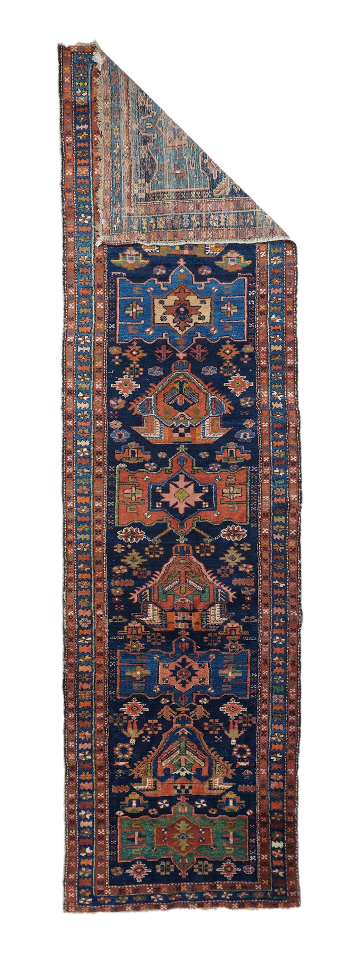 Antique Heriz Rug 3'10'' x 13'6''