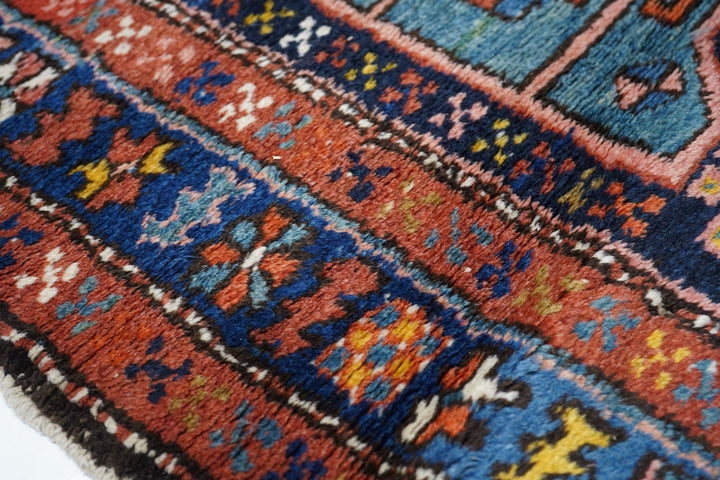 Antique Heriz Rug 3'10'' x 13'6''