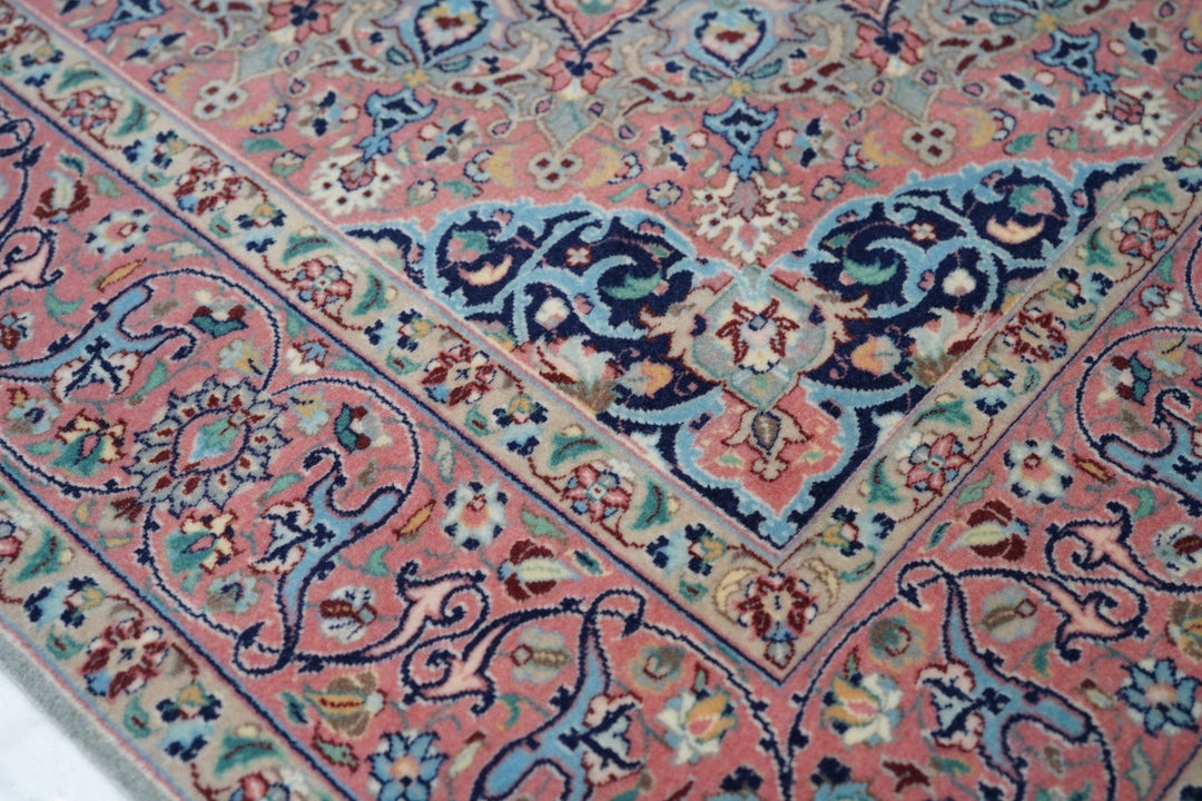 Vintage Isfahan Rug 3'4'' x 5'2''