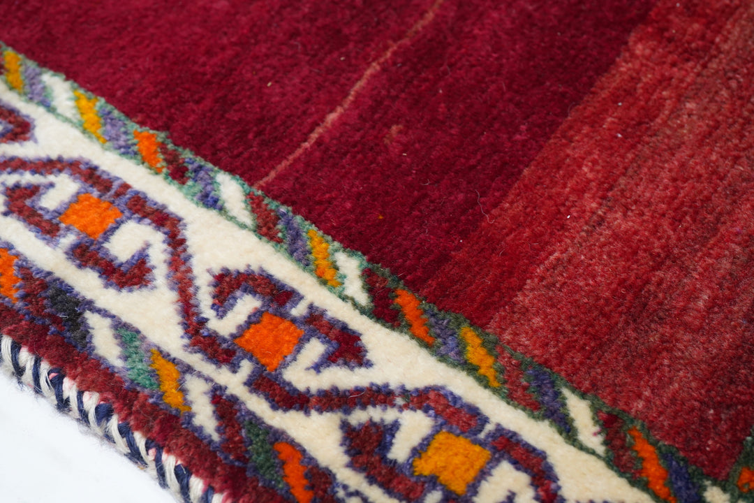 Vintage Gabbeh Rug 3'9'' x 7'6''