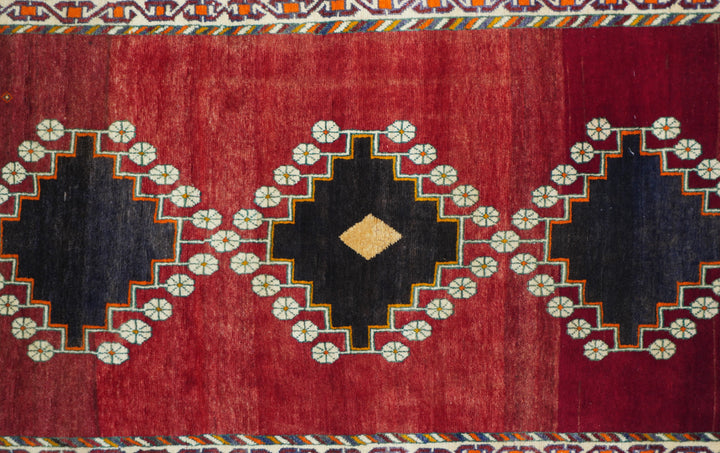 Vintage Gabbeh Rug 3'9'' x 7'6''