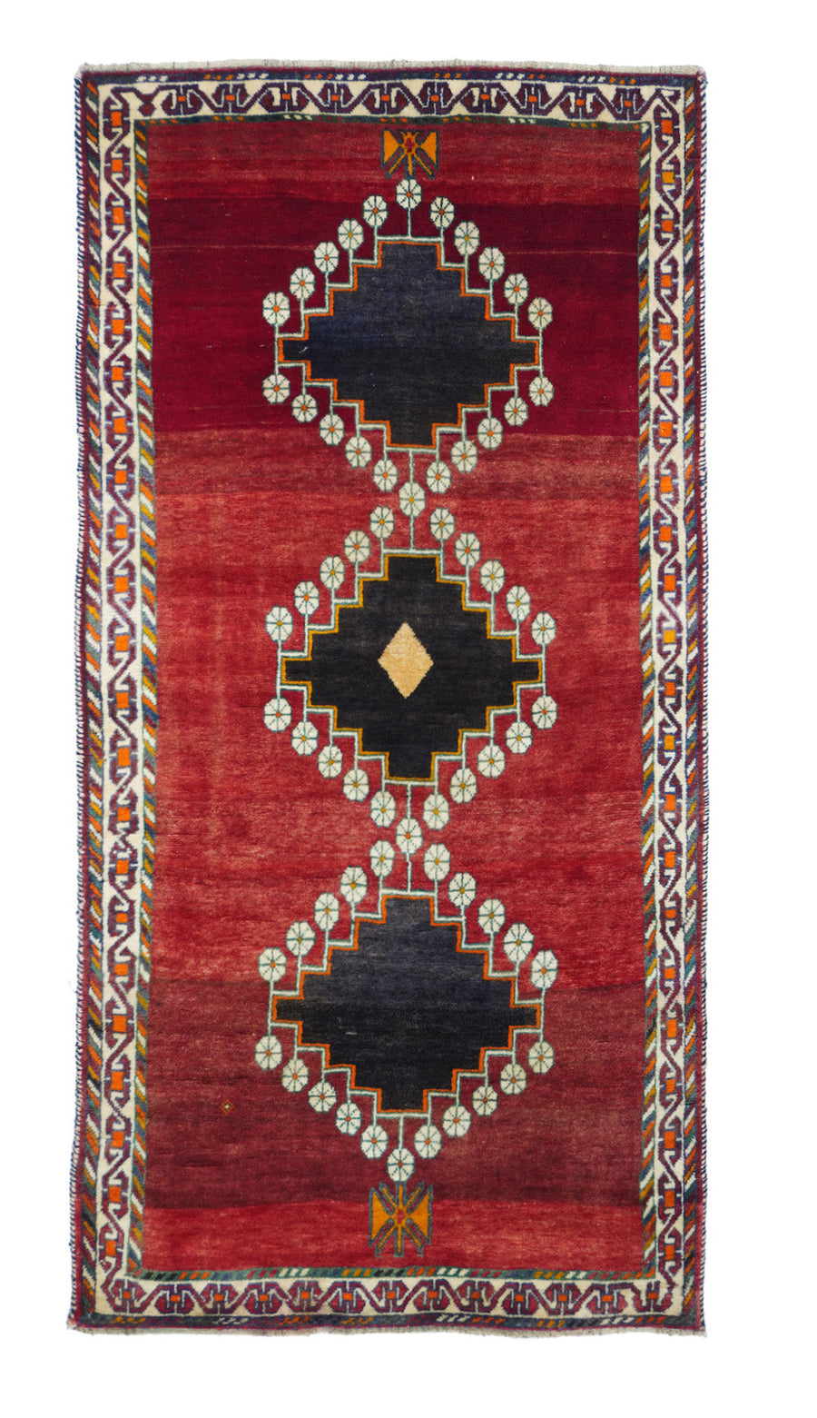 Vintage Gabbeh Rug 3'9'' x 7'6''