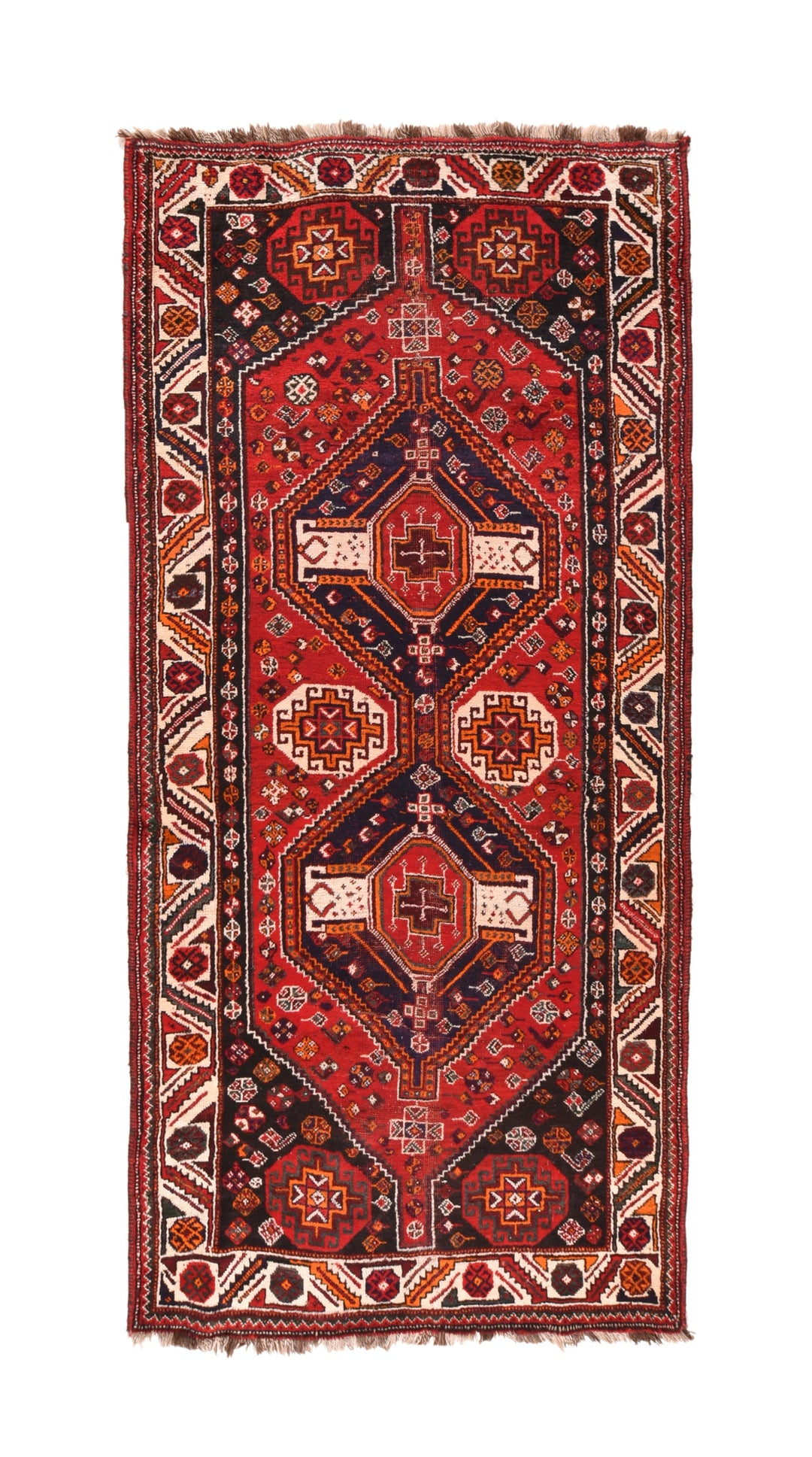 Vintage Shiraz Rug 4'5'' x 9'4''