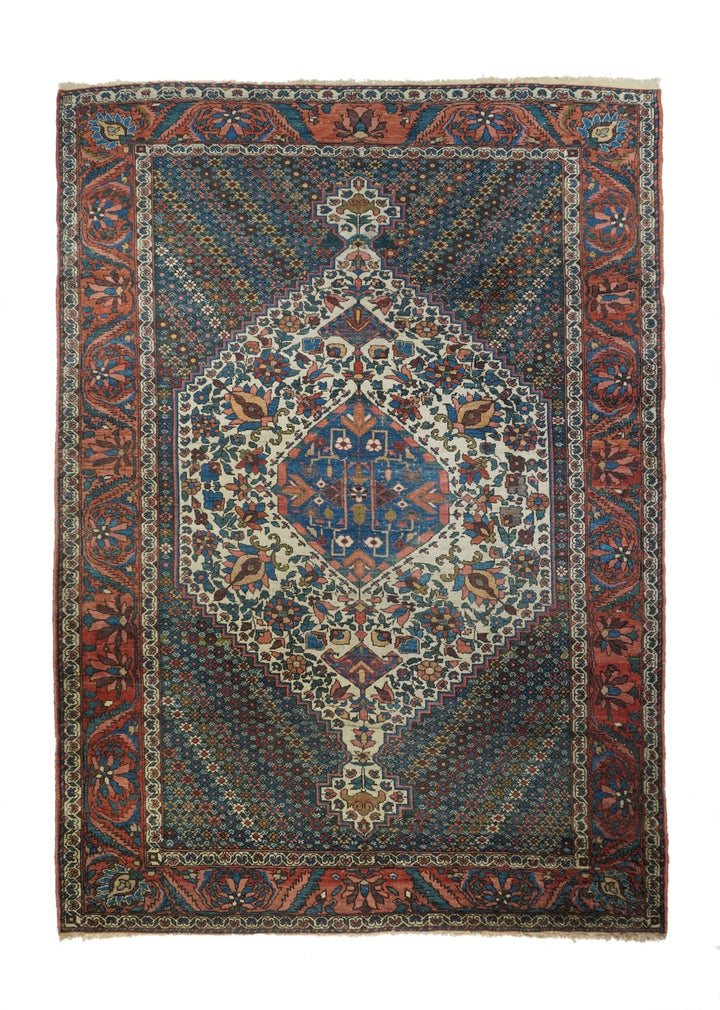 Antique Bakhtiari Rug 6'8'' x 10'3''